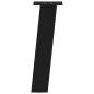 Preview: Couchtischbeine 4 Stk. Schwarz 30 cm Stahl