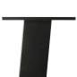 Preview: Couchtischbeine 4 Stk. Schwarz 30 cm Stahl