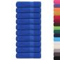Preview: Handtücher 10 Stk. Blau 50x100 cm 360 g/m² 100% Baumwolle