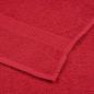 Preview: Gästetücher 4 Stk. Rot 30x50 cm 360 g/m² 100% Baumwolle