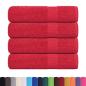 Preview: Duschtücher 4 Stk. Rot 70x140 cm 360 g/m² 100% Baumwolle
