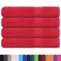 Preview: Handtücher 4 Stk. Rot 100x200 cm 360 g/m² 100% Baumwolle