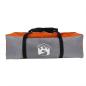 Preview: Tipi-Familienzelt 6 Personen Grau und Orange Wasserdicht