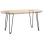 Preview: Haarnadelbeine 4 Stk. Anthrazit 42 cm Massivstahl