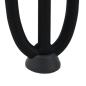 Preview: Haarnadelbeine 4 Stk. Schwarz 30 cm Massivstahl
