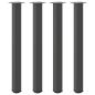 Preview: Couchtischbeine 4 Stk. Anthrazit 90-92 cm Stahl