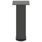 Preview: Couchtischbeine 4 Stk. Anthrazit 30-32 cm Stahl