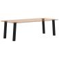 Preview: Couchtischbeine 4 Stk. Schwarz 72 cm Stahl