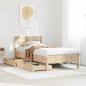 Preview: ARDEBO.de - Massivholzbett ohne Matratze 90x190 cm Kiefer