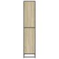 Preview: Bücherregal Sonoma-Eiche 60x35x170,5 cm Holzwerkstoff