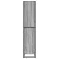 Preview: Bücherregal Grau Sonoma 60x35x170,5 cm Holzwerkstoff