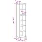 Preview: CD-Regal Altholz-Optik 21x20x88 cm Holzwerkstoff