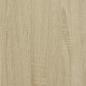Preview: Nachttische 2 Stk. Sonoma-Eiche 40x31x50cm Holzwerkstoff Metall