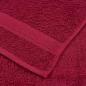 Preview: Saunatücher 10Stk. Bordeauxrot 80x200cm 360 g/m² 100% Baumwolle