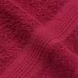 Preview: Saunatücher 10Stk. Bordeauxrot 80x200cm 360 g/m² 100% Baumwolle