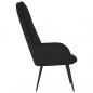 Preview: Relaxsessel Schwarz Samt