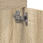 Preview: Waschbeckenschrank Sonoma-Eiche 41x38,5x46 cm Holzwerkstoff