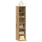Preview: CD-Regal Artisan-Eiche 21x20x88 cm Holzwerkstoff