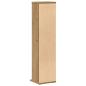 Preview: CD-Regal Artisan-Eiche 21x20x88 cm Holzwerkstoff