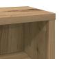 Preview: CD-Regal Artisan-Eiche 21x20x88 cm Holzwerkstoff