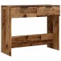 Preview: Konsolentisch Altholz-Optik 90x36x75 cm Holzwerkstoff