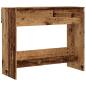 Preview: Konsolentisch Altholz-Optik 90x36x75 cm Holzwerkstoff
