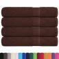 Preview: Handtücher 4 Stk. Braun 100x200 cm 360 g/m² 100% Baumwolle