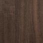 Preview: Bücherregal Braun Eichen-Optik 60x35x170,5 cm Holzwerkstoff