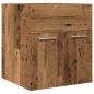 Preview: Waschbeckenschrank Altholz-Optik 41x38,5x46 Holzwerkstoff
