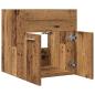 Preview: Waschbeckenschrank Altholz-Optik 41x38,5x46 Holzwerkstoff