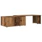 Preview: Couchtisch Altholz-Optik 150x50x35 cm Holzwerkstoff