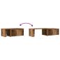 Preview: Couchtisch Altholz-Optik 150x50x35 cm Holzwerkstoff