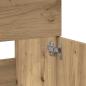 Preview: Badschrank mit Spiegel Artisan-Eiche Holzwerkstoff
