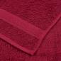Preview: Badetücher 10Stk. Bordeauxrot 100x150cm 360 g/m² 100% Baumwolle
