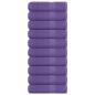 Preview: ARDEBO.de - Badetücher 10 Stk. Lila 100x150 cm 360 g/m² 100% Baumwolle