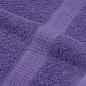 Preview: Handtücher 2 Stk. Lila 100x200 cm 360 g/m² 100% Baumwolle