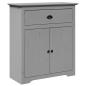 Preview: Flurschrank BODO Grau 80x35x90 cm
