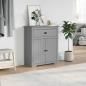 Preview: Flurschrank BODO Grau 80x35x90 cm
