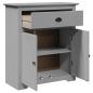 Preview: Flurschrank BODO Grau 80x35x90 cm