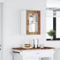 Preview: Küchen-Hängeschrank mit Glastür Porto Altholz-Optik