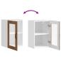 Preview: Küchen-Hängeschrank mit Glastür Porto Altholz-Optik
