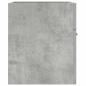 Preview: Waschbeckenschrank Betongrau 41x38,5x46 cm Holzwerkstoff