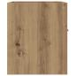 Preview: Waschbeckenschrank Artisan-Eiche 41x38,5x46 Holzwerkstoff