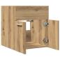 Preview: Waschbeckenschrank Artisan-Eiche 41x38,5x46 Holzwerkstoff