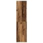 Preview: Kleiderschrank Altholz-Optik 100x50x200 cm Holzwerkstoff