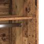 Preview: Kleiderschrank Altholz-Optik 100x50x200 cm Holzwerkstoff