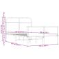 Preview: Bettgestell ohne Matratze 120x200 cm Braun Eichen-Optik