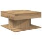 Preview: Couchtisch Artisan-Eiche 55x55x30 cm Holzwerkstoff