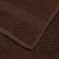 Preview: Saunatücher 10 Stk. Braun 80x200 cm 360 g/m² 100% Baumwolle