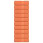 Preview: ARDEBO.de - Seiftücher 10 Stk. Orange 30x30 cm 360 g/m² 100% Baumwolle